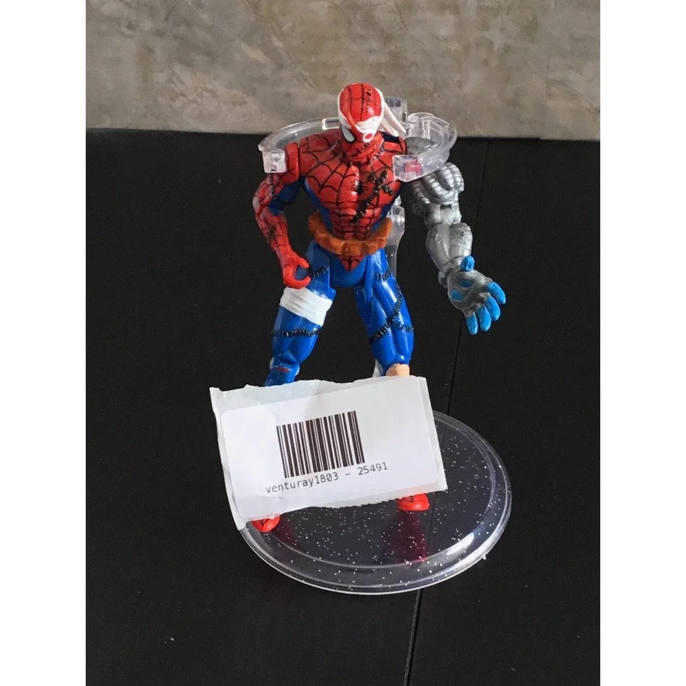 Spider Man‎ Animated Series Action Figure Cyborg Spiderman Vintage Marvel Comics